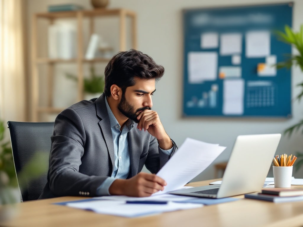 HR professional checking a group health policy renewal due date against a calendar