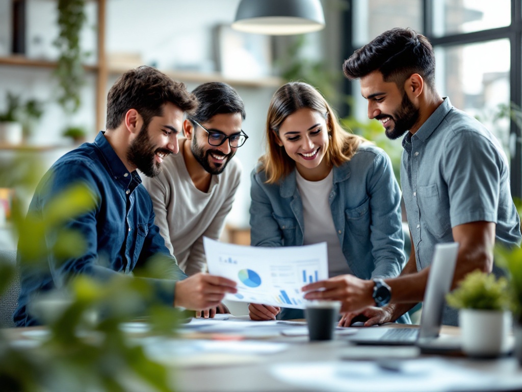 Cover of the Onsurity report on the state of SME employee benefits in India — a diverse team of young Indian professionals reviewing benefits data together