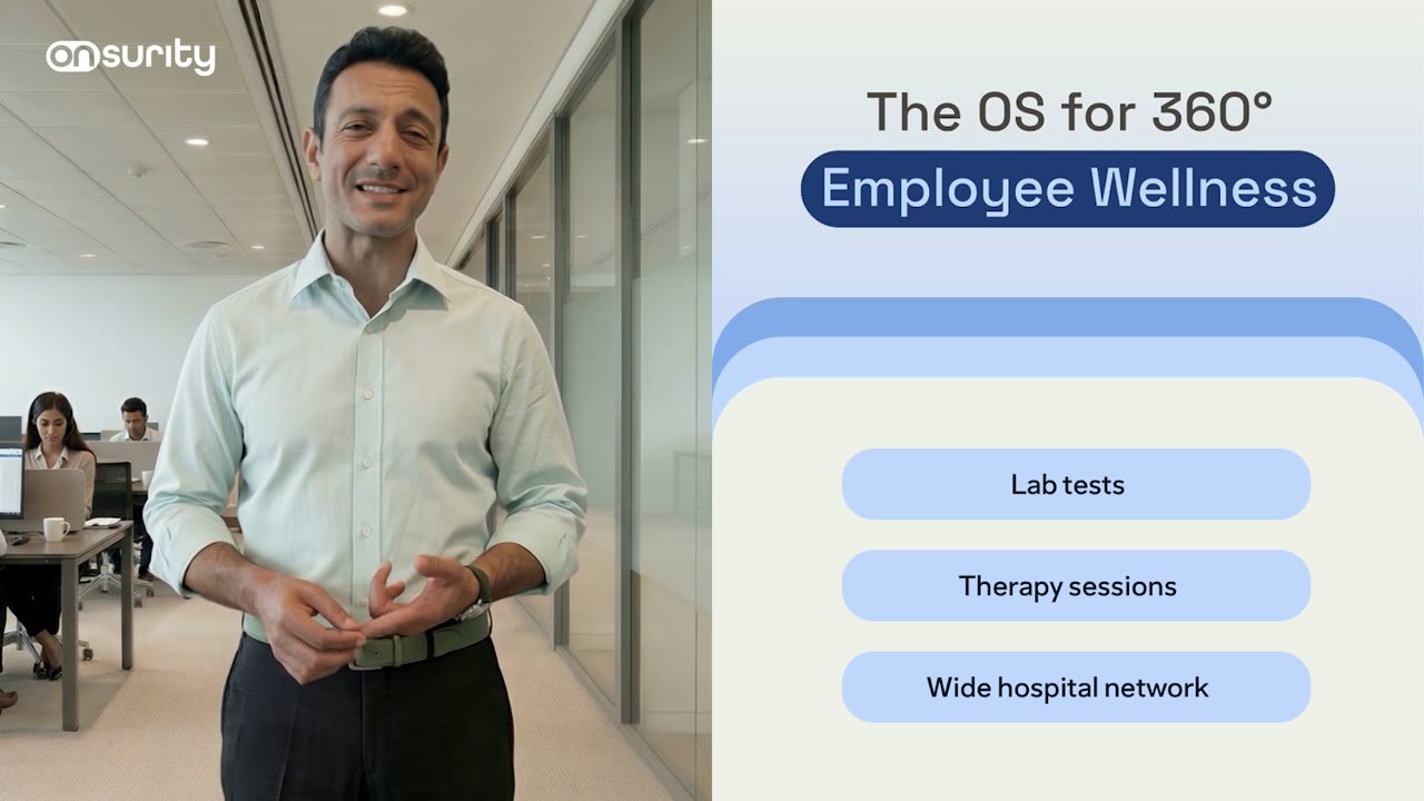 The Onsurity app: easy claims, doctor consultation, gym membership, lab tests, therapy sessions and a wide hospital network