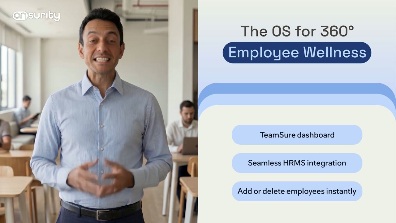 TeamSure dashboard: simple onboarding, HRMS integration, and adding or removing members instantly